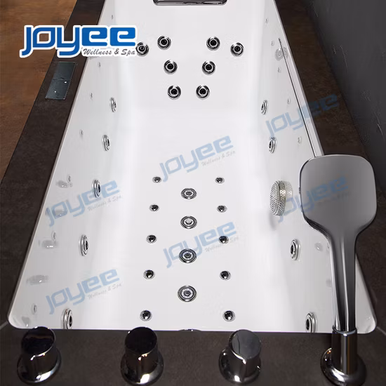 Atacado para 1 pessoa interna 1000mm acrílico tipo simples banheira pequena econômica durável com alças para louças sanitárias